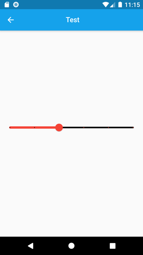 slider in flutter