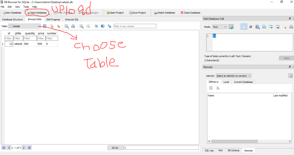 Sqlite DB in Android