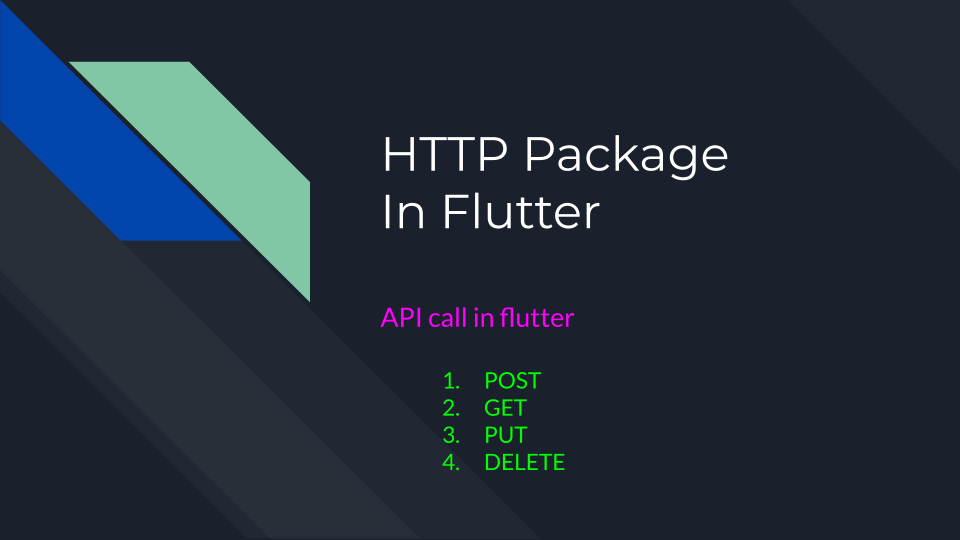 http in flutter