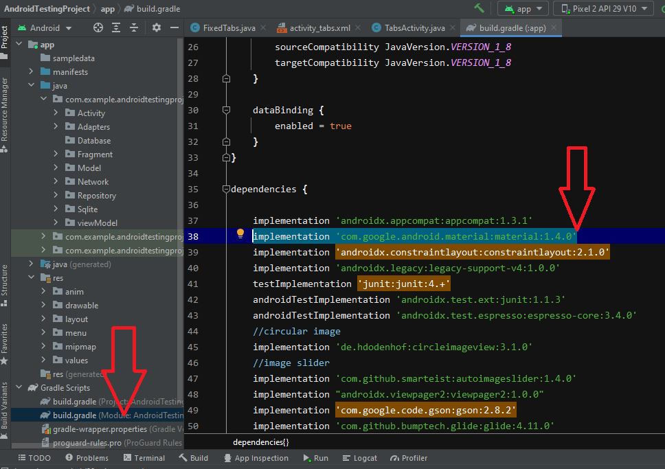 Android-build.gradle-file