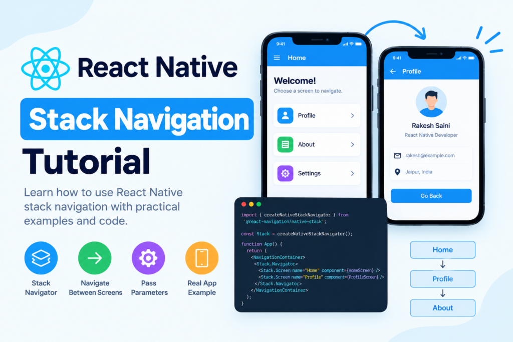 React Native stack navigation